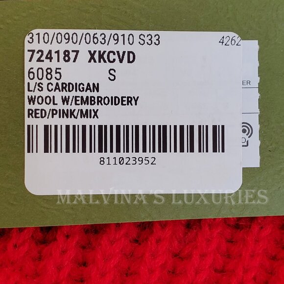 GUCCI MENS SWEATER X MLB PIRATES WOOL CARDIGAN w LOGO DETAILS - Picture 14 of 16